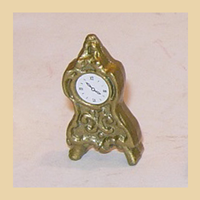 Reloj Bronce Dorado Sobremesa
