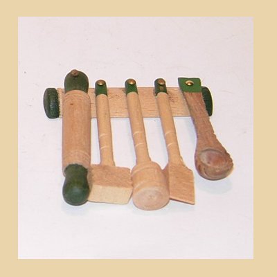 Estantería Útiles de Cocina en Madera