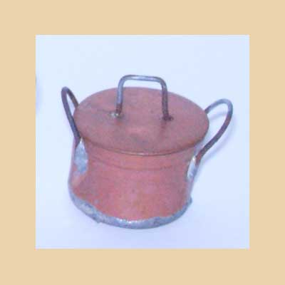 Cazuela Alta Cobre con Tapa