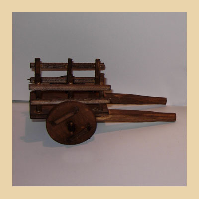 Carro Nuevo Madera Mediano.