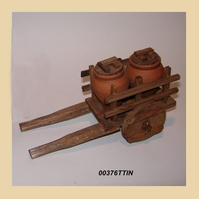 Carro Madera Tinajas