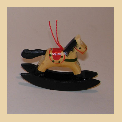 Caballito de Madera Pintado
