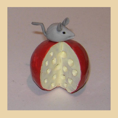 Queso de Bola con Ratón