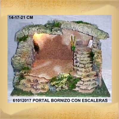 Portal Corcho con Escaleras y Pajar