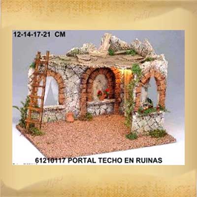 Portal con Techo en Ruinas