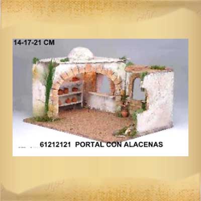 Portal con Alacenas