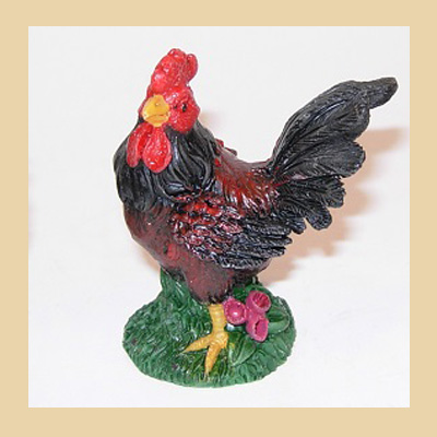 Gallo Resina Marrón