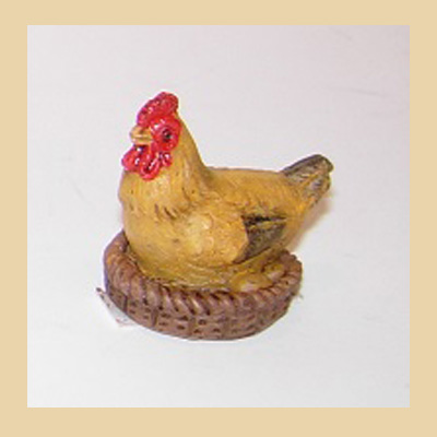 Gallina Ponedora Resina