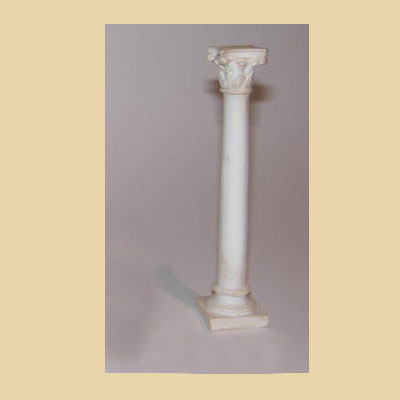 Columna en Resina Fuste Liso