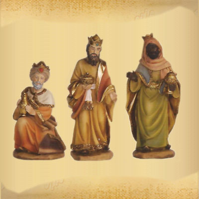 Tres Reyes en Resina
