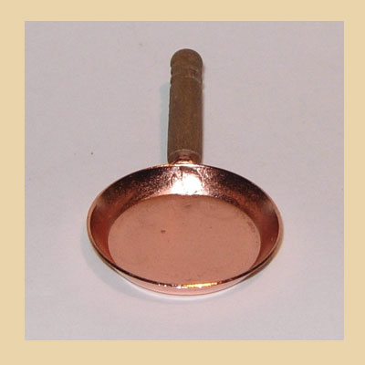 Sartén de Cobre con Mango Madera