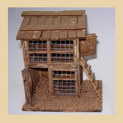 Gallinero con Valla 2 Puertas