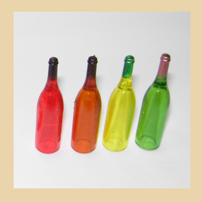 4 Plastic Bottles of Wine